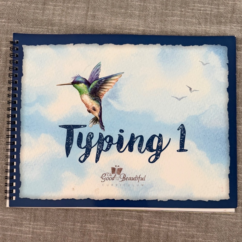The Good and the Beautiful Typing 1 Homeschool Curriculum Course Book SKU 194